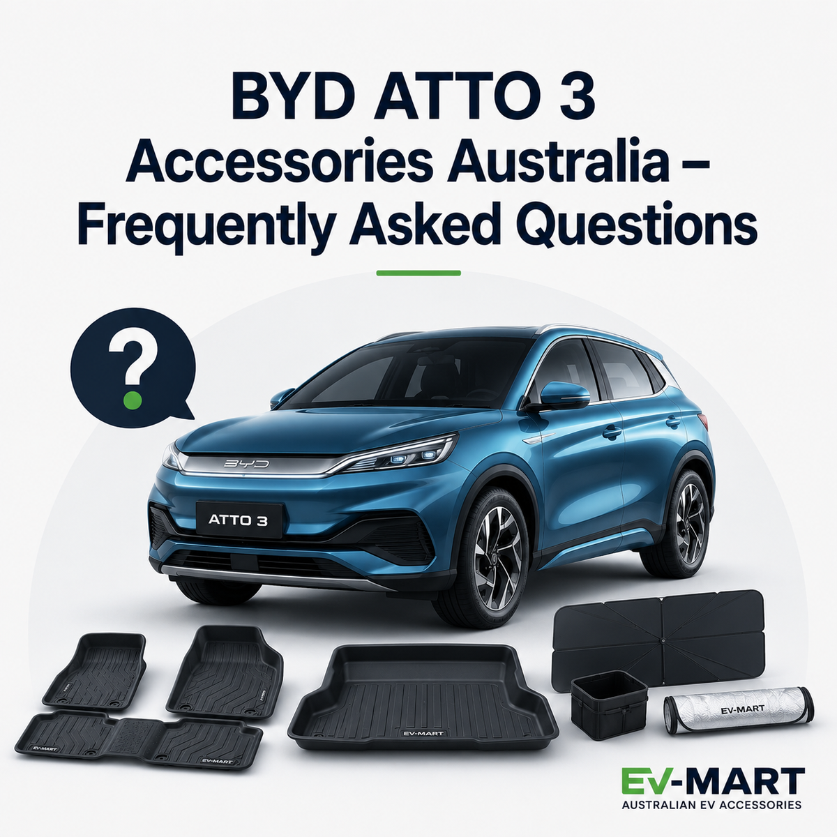 BYD ATTO 3 Accessories Australia – Frequently Asked Questions