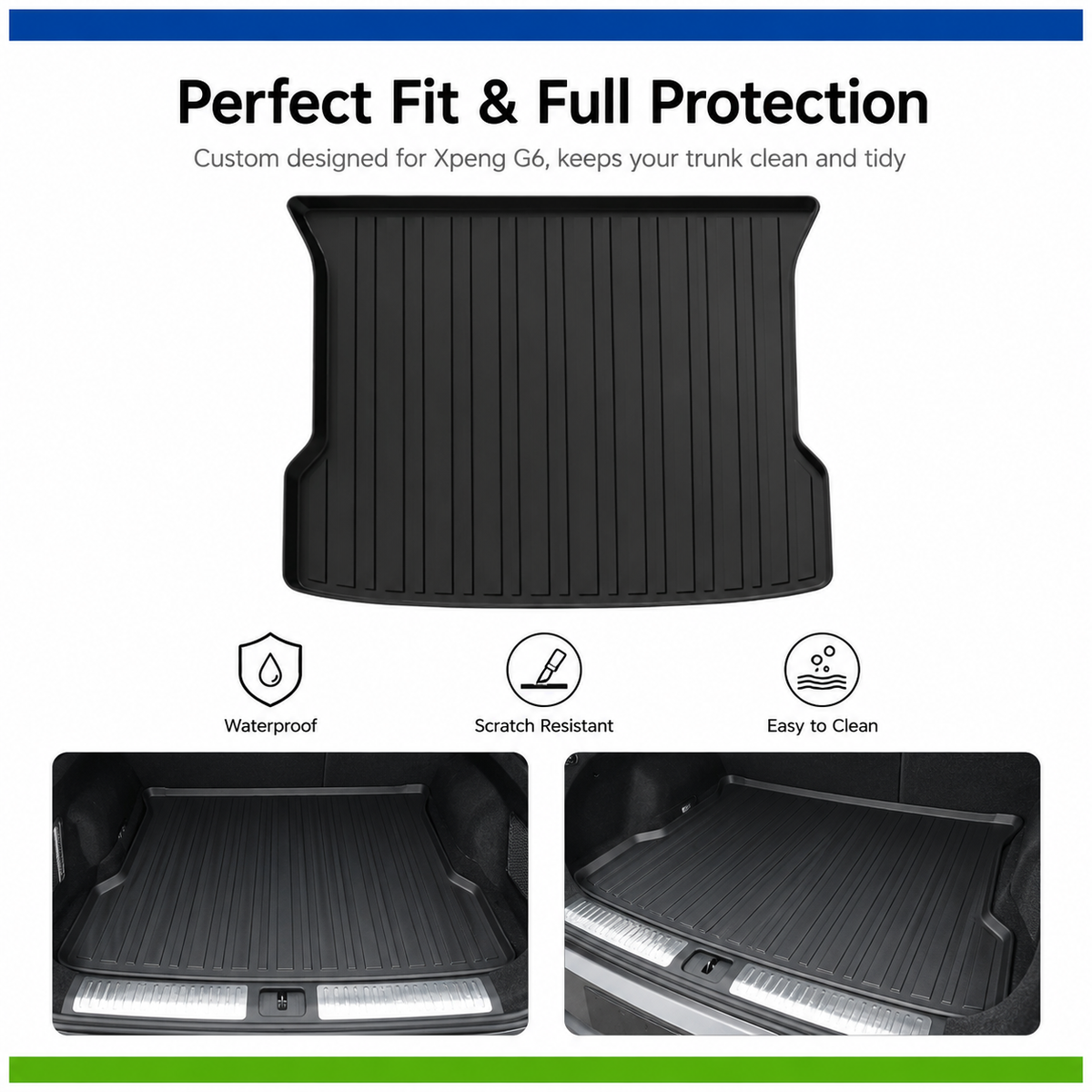 XPENG G6 Custom-Fit TPE Boot Liner