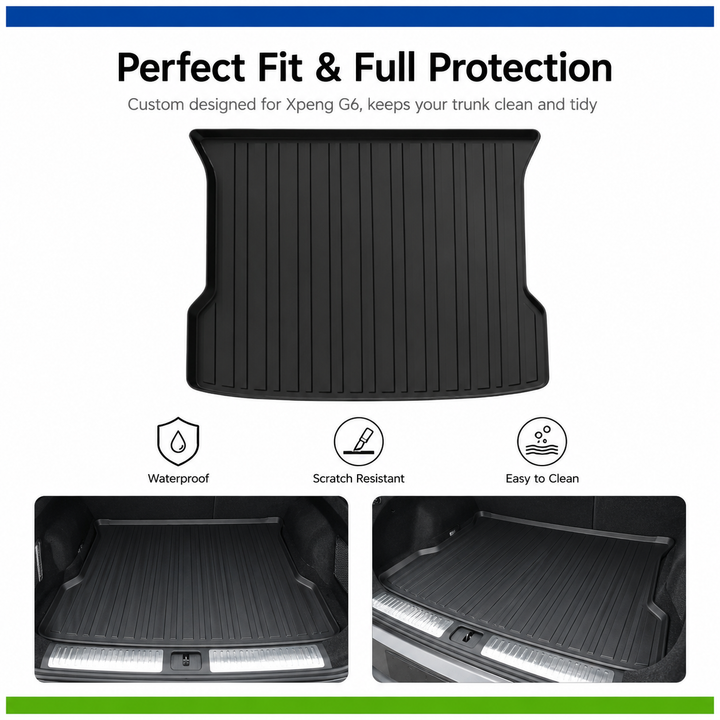 XPENG G6 Custom-Fit TPE Boot Liner