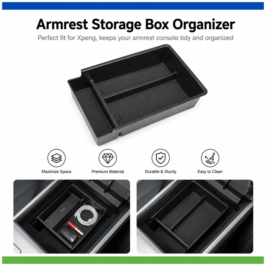 XPENG G6 Centre Console Storage Organiser Tray