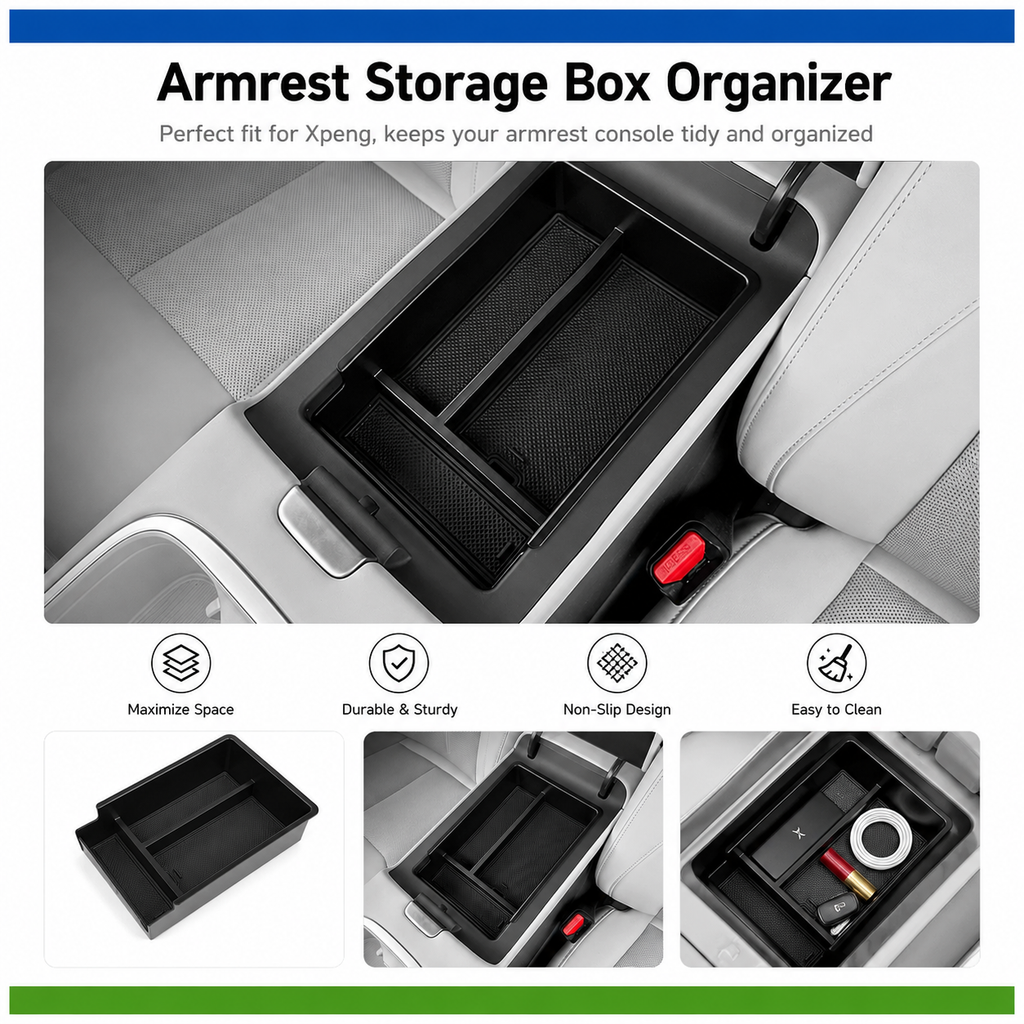 XPENG G6 Centre Console Storage Organiser Tray