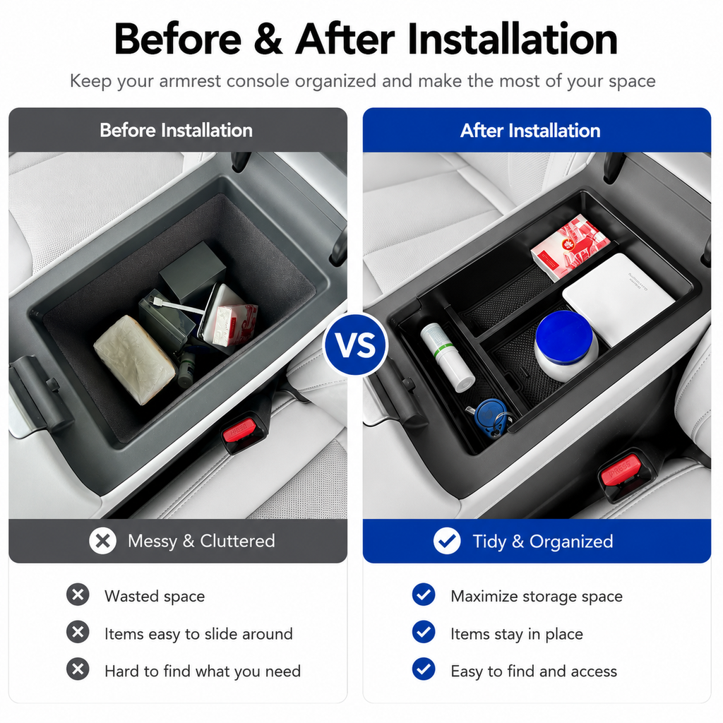 XPENG G6 Centre Console Storage Organiser Tray