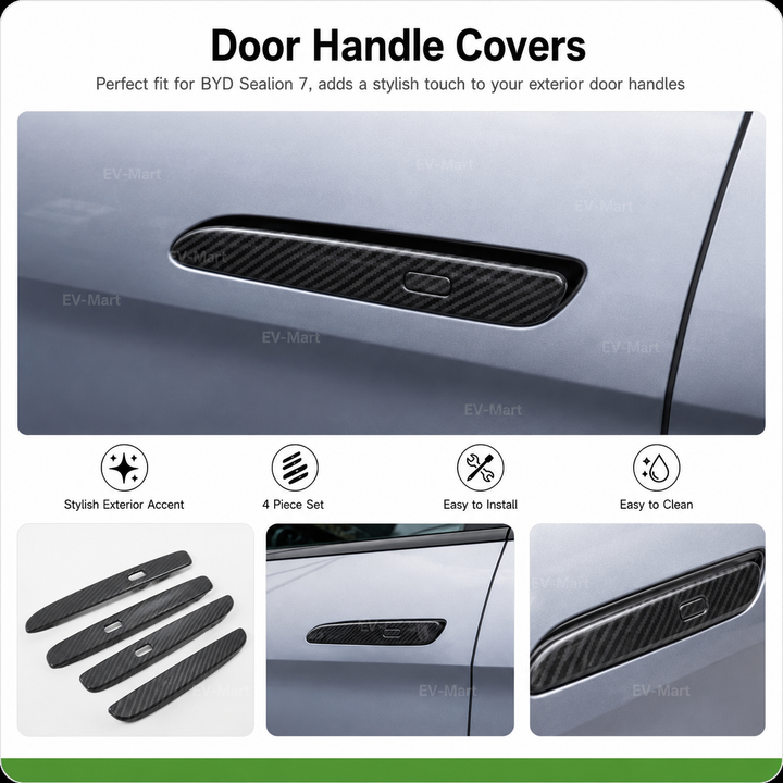 BYD Sealion 7 Door Handle Covers - 4 Piece Set