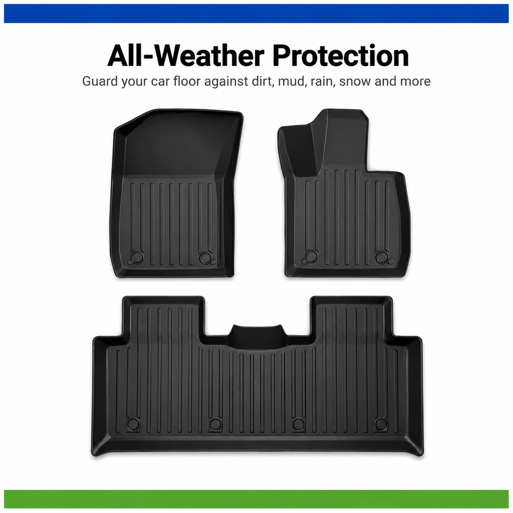 XPENG G6 3D TPE Floor Mats (RHD)