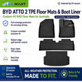 BYD ATTO 2 Floor Liners & Boot Liner