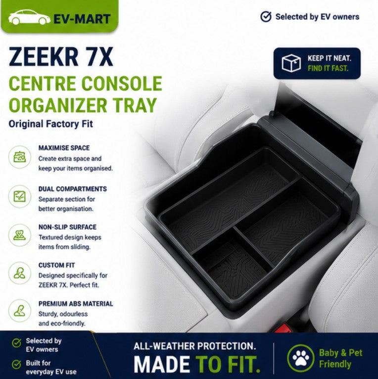 ZEEKR 7X Centre Console Organiser Tray