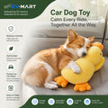 Car Ride Plush Duck Dog Toy