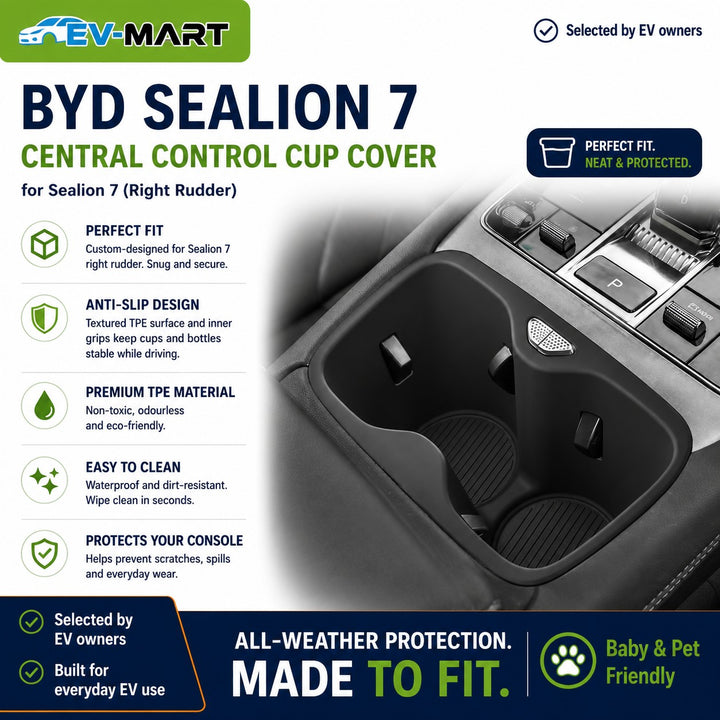 BYD SEALION 7 Centre Console Cup Holder Insert – RHD