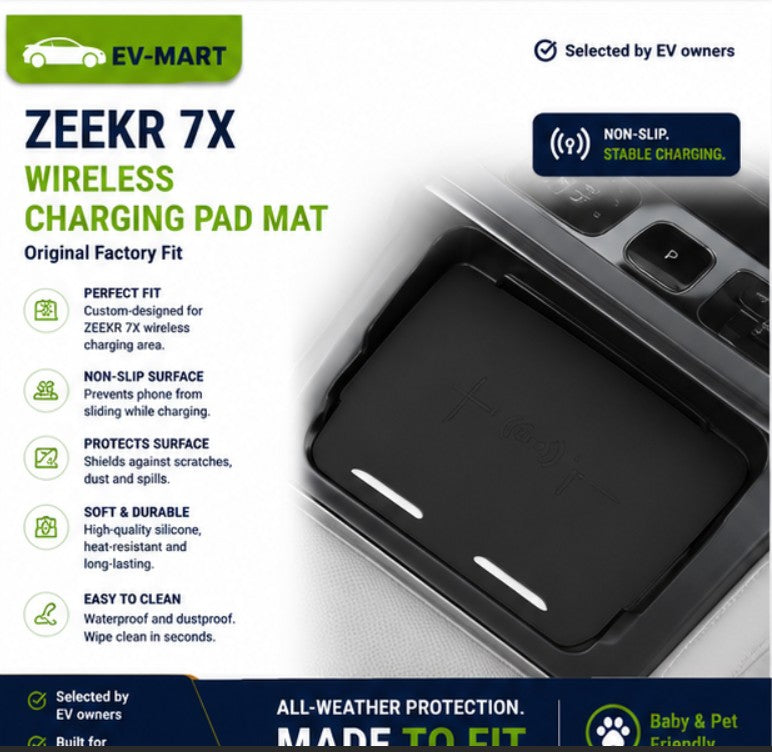 ZEEKR 7X Wireless Charging Pad Mat