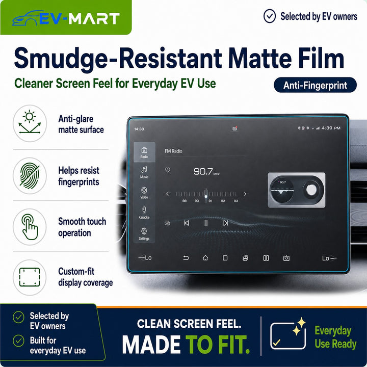 BYD ATTO 1 Matte Anti-Glare Screen Protector